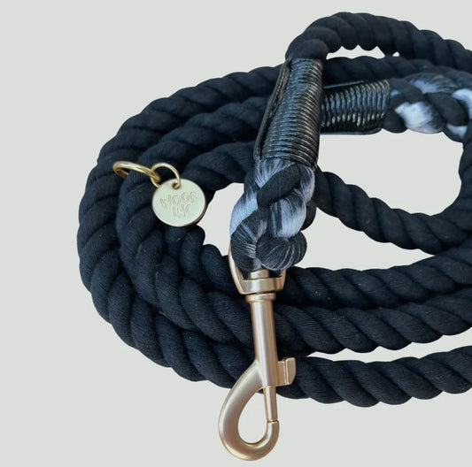 Black Rope Leash